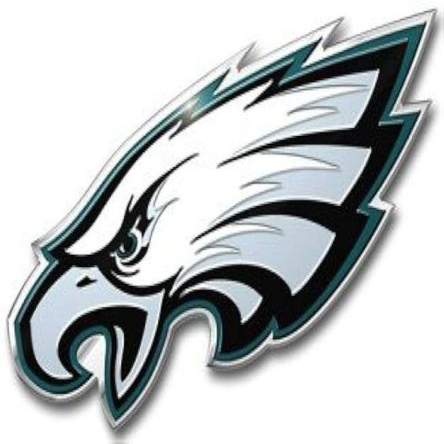 Philadelphia Eagles Color Auto Emblem