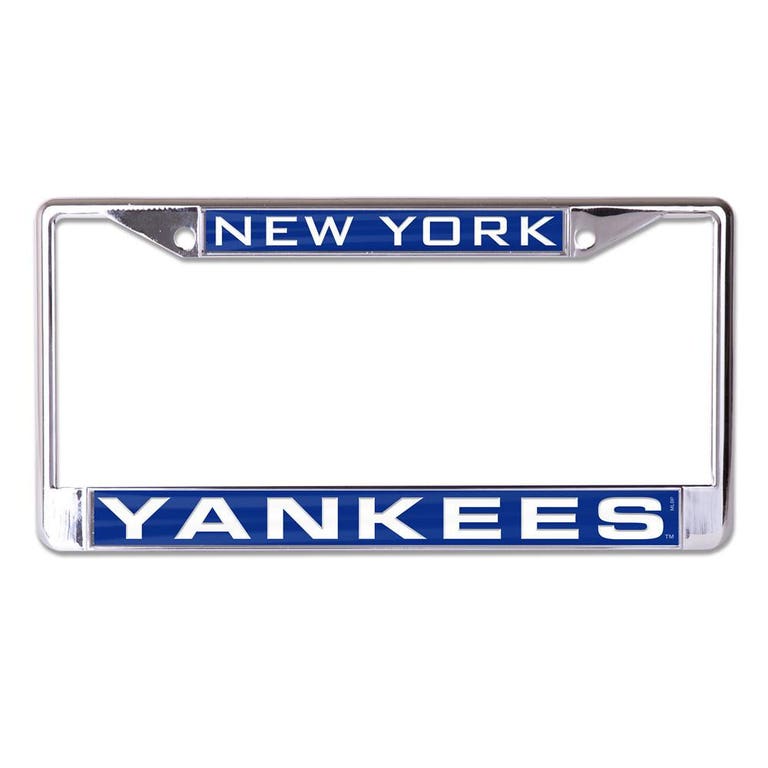 New York Yankees Laser Chrome License Plate Frame