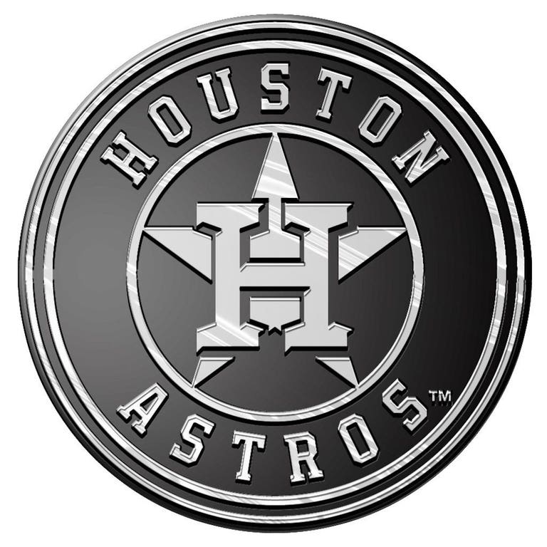 Houston Astros Silver Auto Emblem