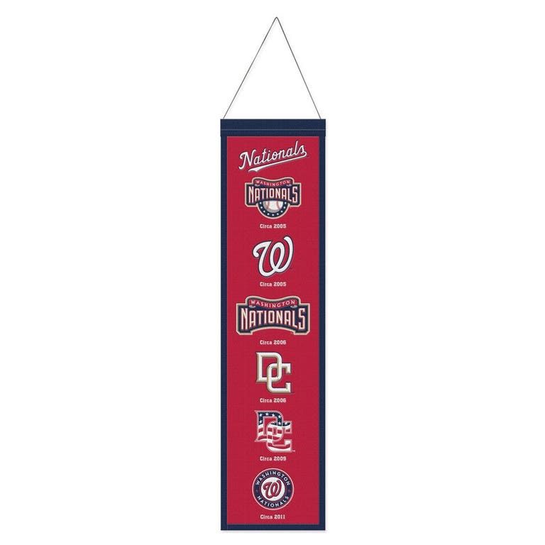 Washington Nationals Wool Evolution Banner 8x32"