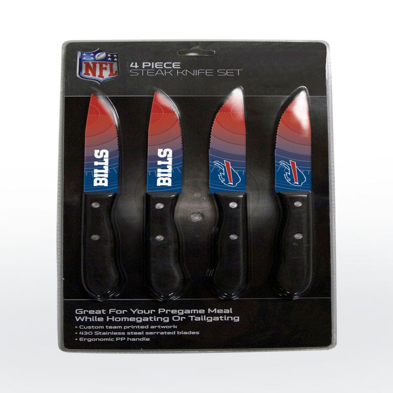 Buffalo Bills Steak Knife 4 Pack Set