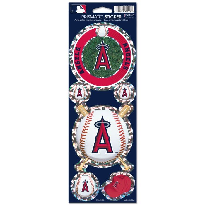 Los Angeles Angels Prismatic Decals