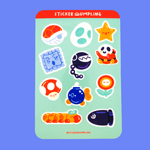 It's a Me, Mario Sticker Sheet