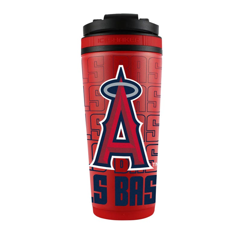 Los Angeles Angels 4D Stainless Steel Ice Shaker 26oz