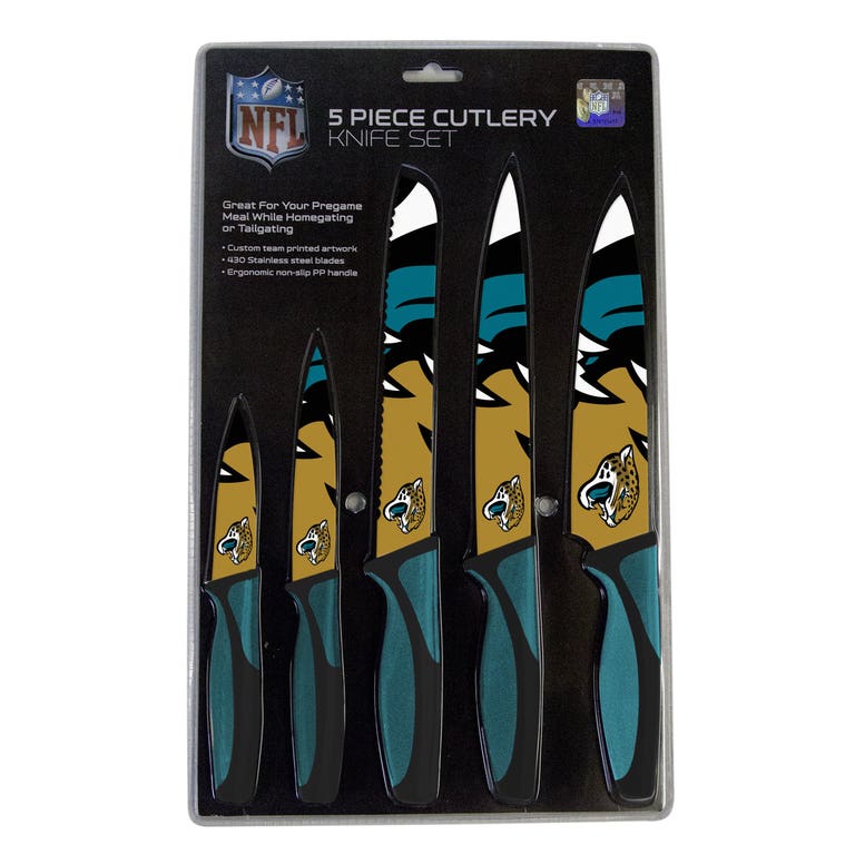 Jacksonville Jaguars Kitchen Knife Set - 5 Pack