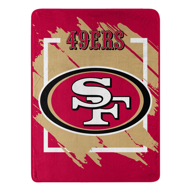 San Francisco 49ers Micro Raschel Dimensional Design Blanket