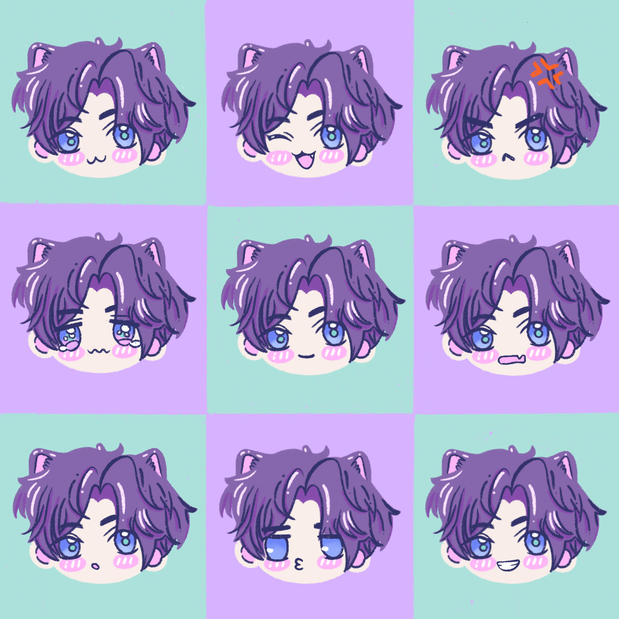 LADS Emote Sticker Sheet