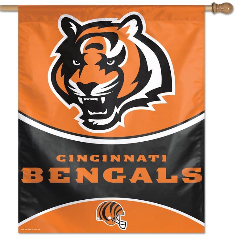 Cincinnati Bengals Vertical House Flag 28x40"