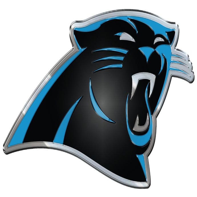 Carolina Panthers Color Auto Emblem
