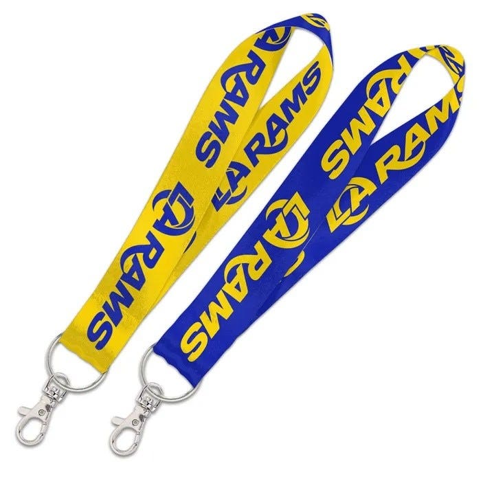 Los Angeles Rams Wristlet Keystrap