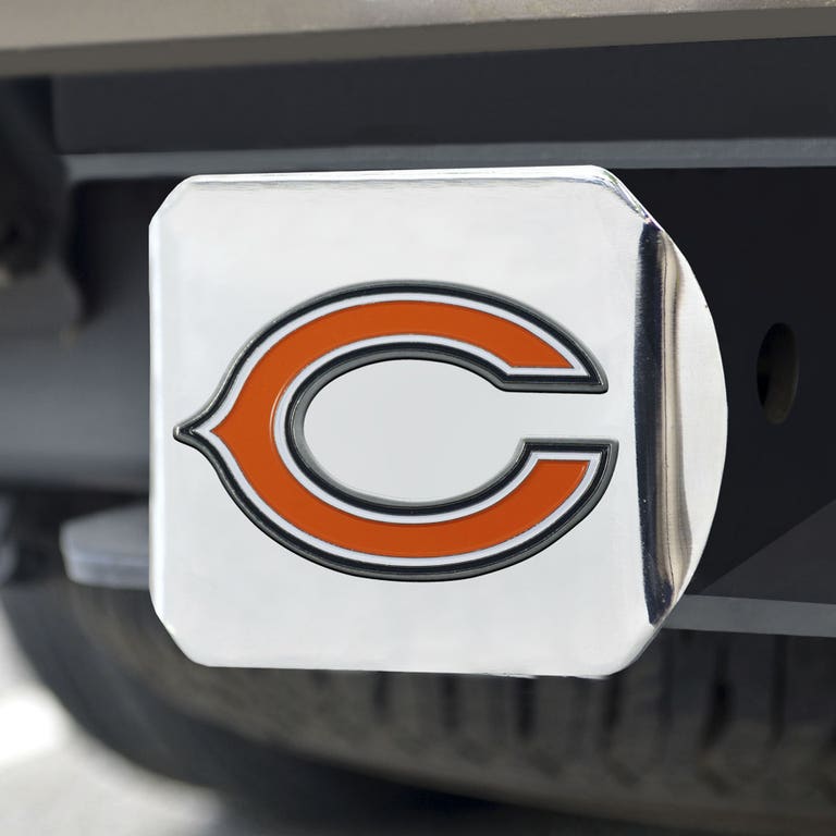 Chicago Bears Chrome Hitch Cover