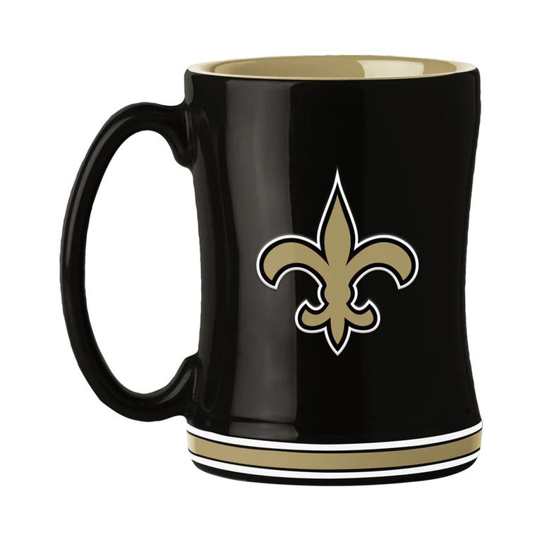 New Orleans Saints Sculpted Coffee Mug 14oz