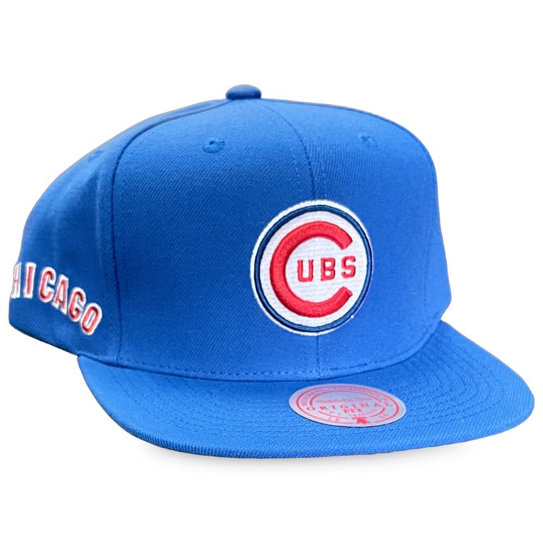 Chicago Cubs Royal Retro Mitchell and Ness Snapback Hat