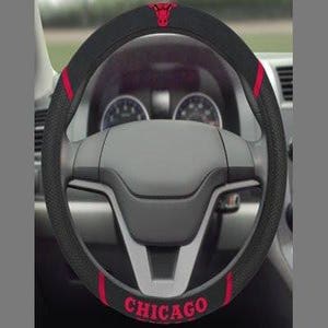 Chicago Bulls Mesh Steering Wheel Cover/Stitched