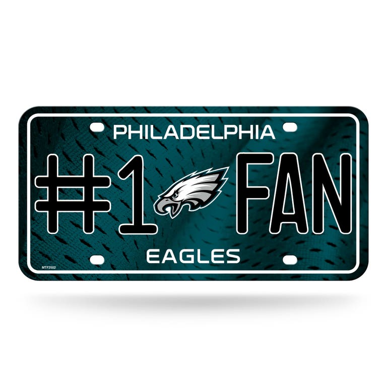 Philadelphia Eagles #1 Fan License Plate