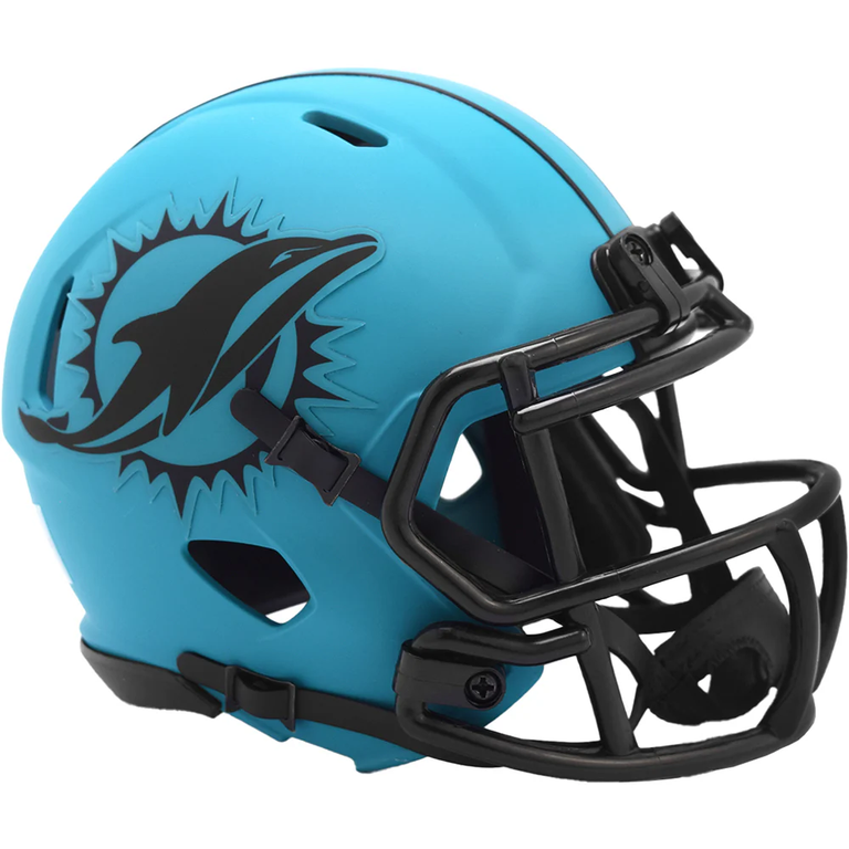 Miami Dolphins Riddell Rave Speed Mini Helmet