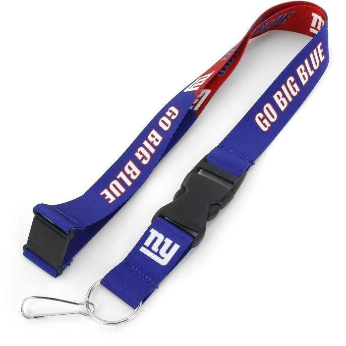 New York Giants Slogan Style Lanyard