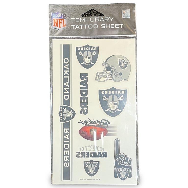 Oakland Raiders Tattoos