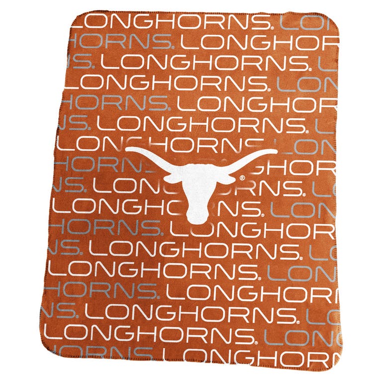 Texas Longhorns Logo Brands Classic Fleece Blanket - 50x60"