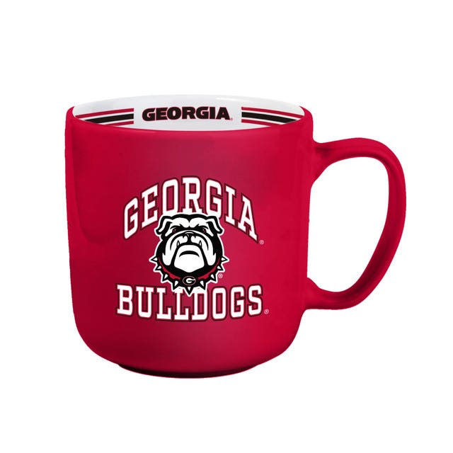 Georgia Bulldogs Team Stripe Design Coffee Mug 15oz