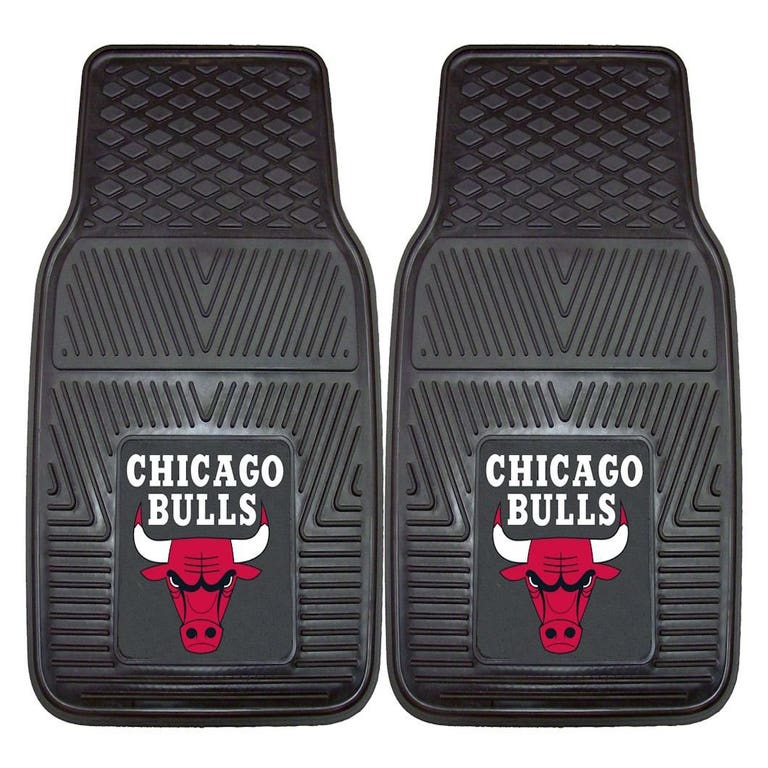 Chicago Bulls Heavy Duty 2-Piece Vinyl Car Mats