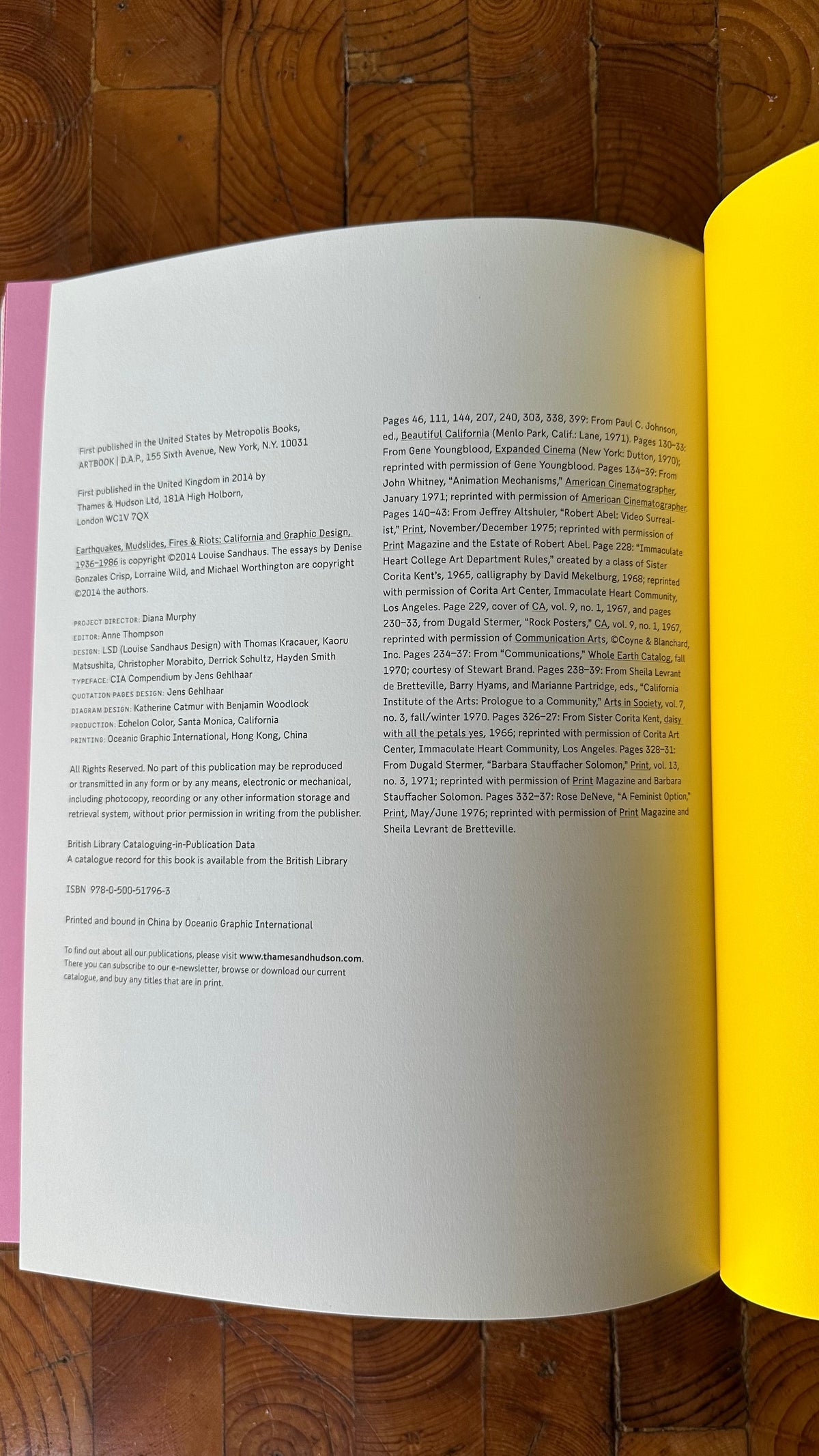 Earthquakes Mudslides Fires & Riots: California & Graphic Design 1936 - 1986