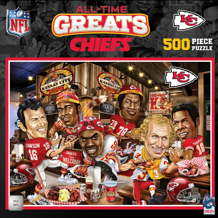 Kansas City Chiefs All-Time Greats Puzzle 500ct