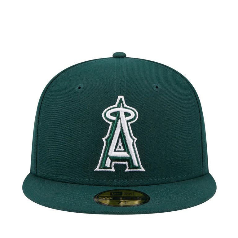 Los Angeles Angels Dark Green New Era 59FIFTY Hat