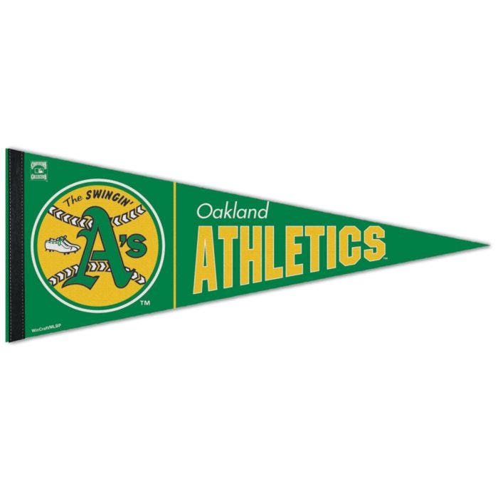 Oakland Athletics Retro Premium Pennant 12x30"