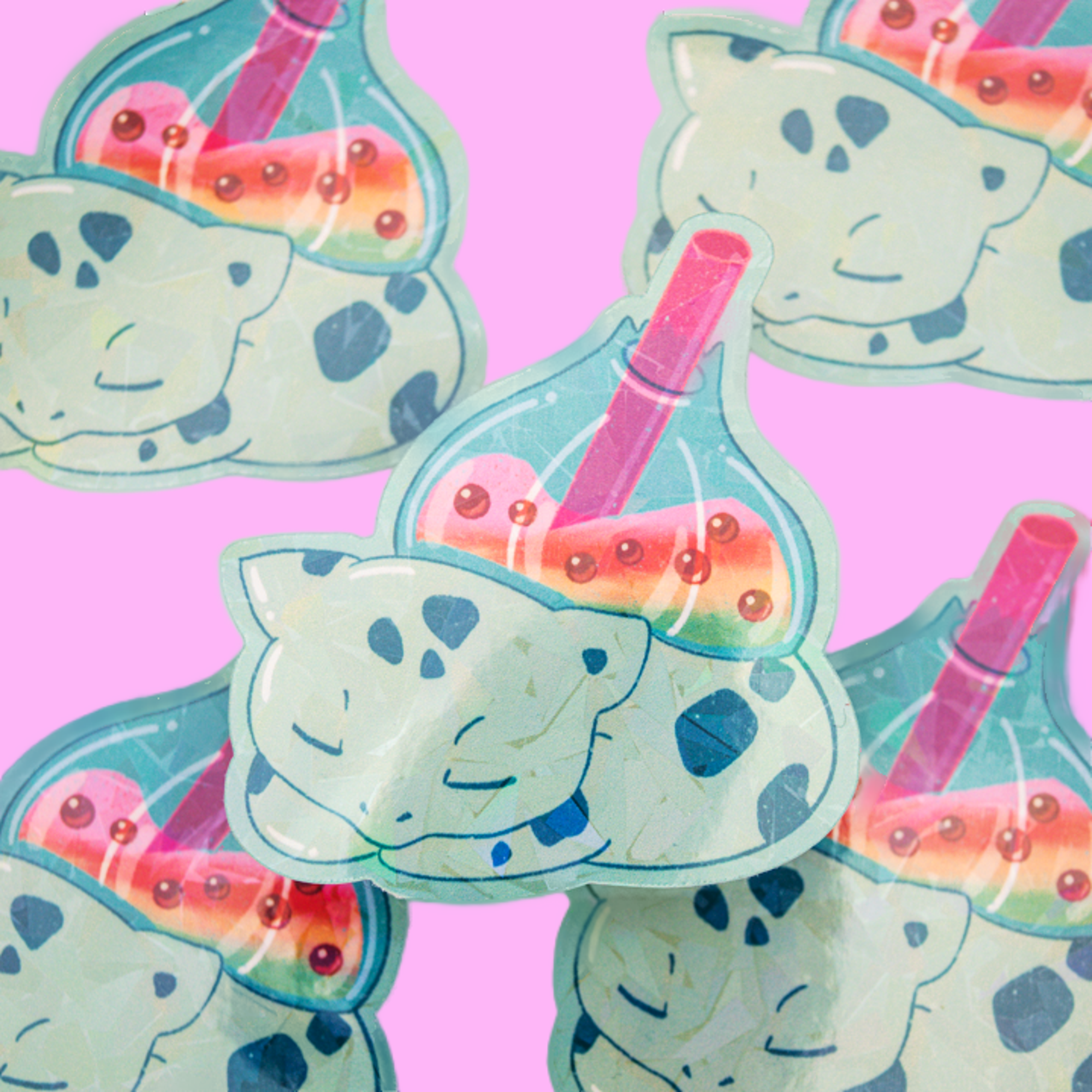 Bobasaur Sticker
