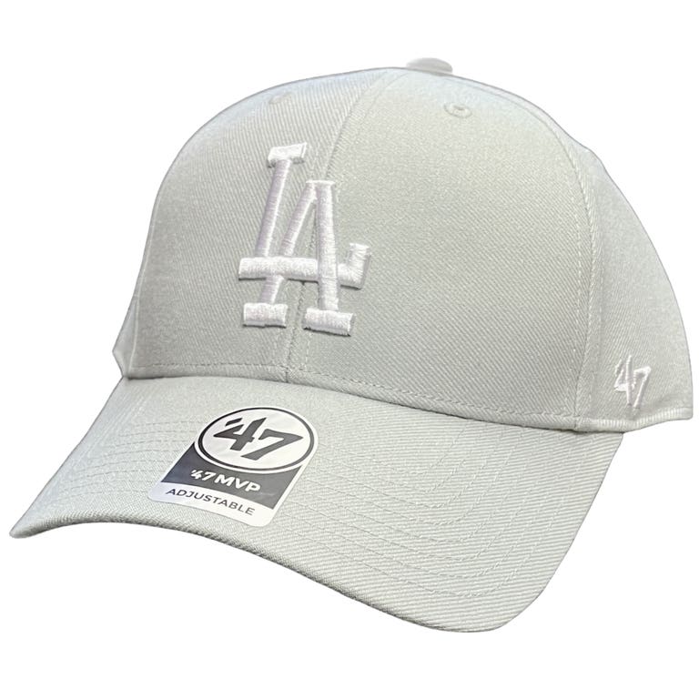 Los Angeles Dodgers Grey '47 Brand MVP Adjustable Hat