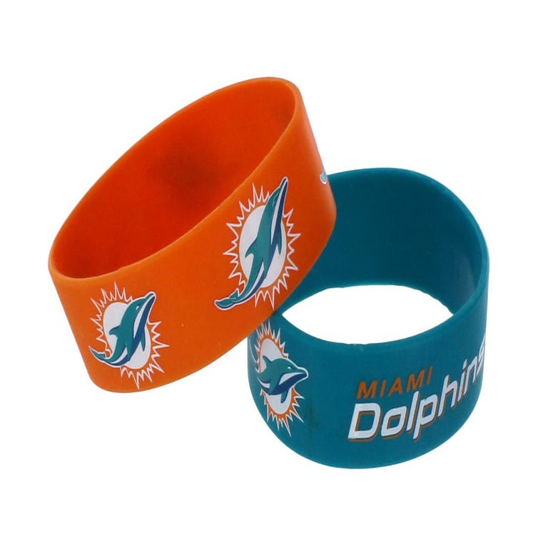 Miami Dolphins Rubber Bulk Bands