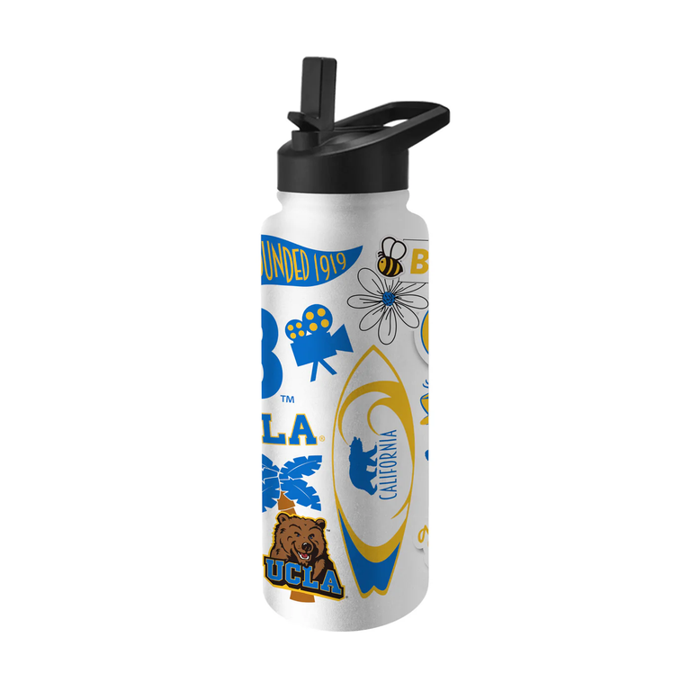 UCLA Bruins Native Quencher Stainless Steel Bottle 34oz
