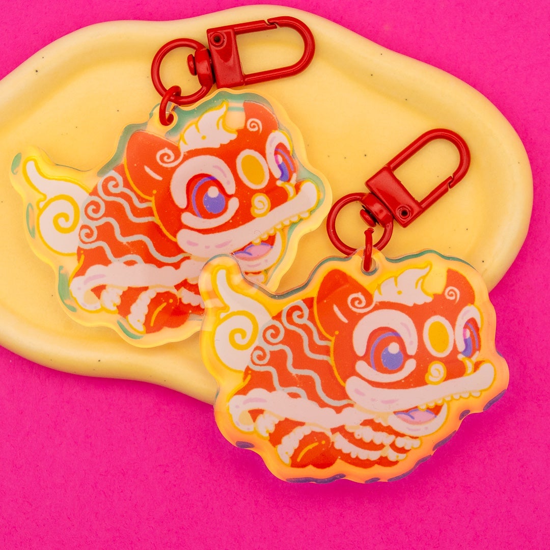 Lucky Lion Keychain