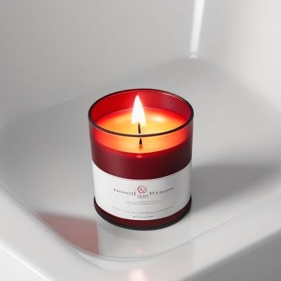 Black Cherry Vanilla Soy Wax Candle