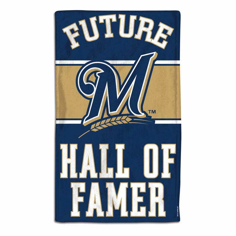 Milwaukee Brewers Baby Burp Cloth 10x17"