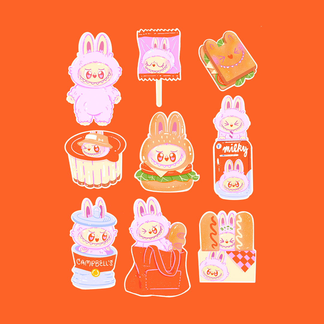 Monster Munchies Sticker Sheet