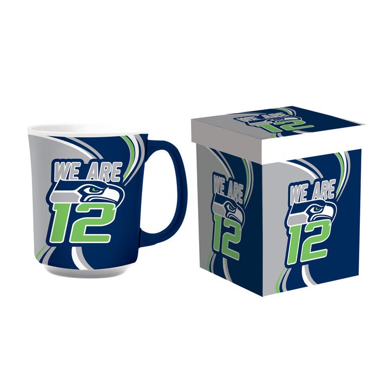 Seattle Seahawks Ceramic Coffee Mug with Matching Box 14oz