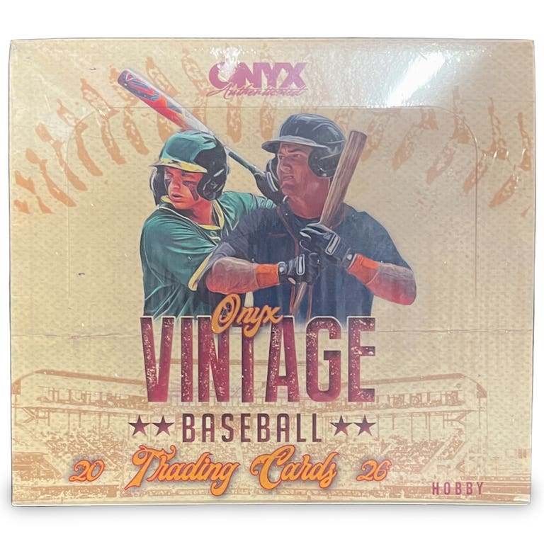 2026 Onyx Vintage Baseball Hobby Box