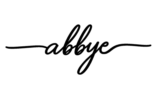 Abbye Stretched Cursive