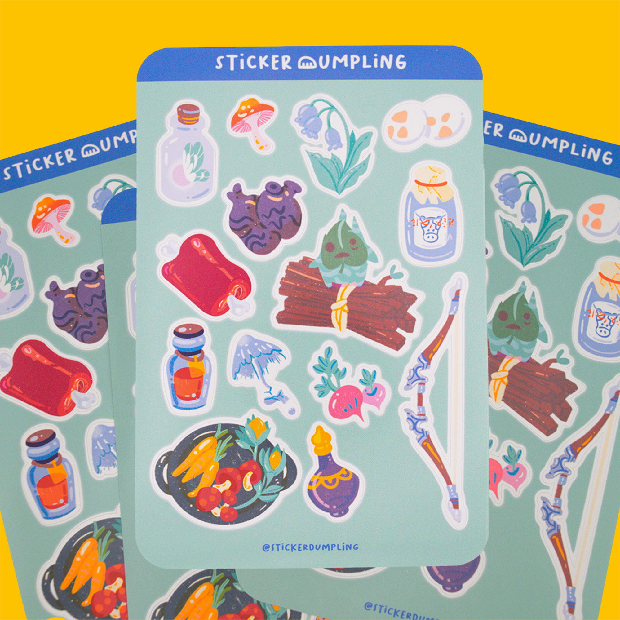 Hylian Adventurer Sticker Sheet