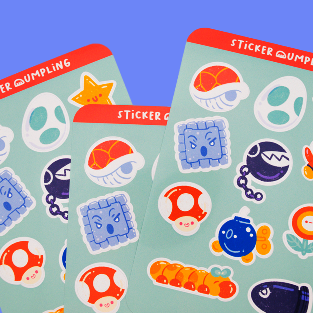 It's a Me, Mario Sticker Sheet