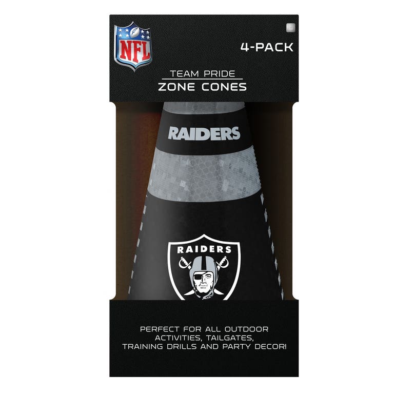 Las Vegas Raiders Party Zone Cones 4 Pack