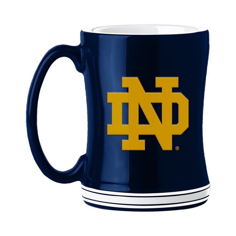 Notre Dame Fighting Irish Sculpted Coffee Mug 14oz