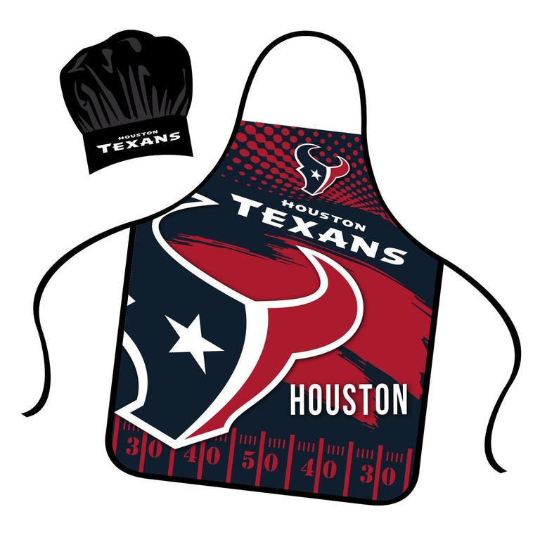 Houston Texans Mojo Apron and Chef Hat Set