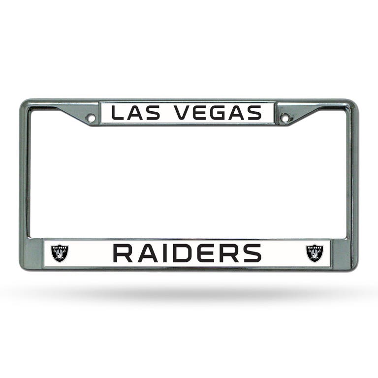 Las Vegas Raiders Chrome License Plate Frame