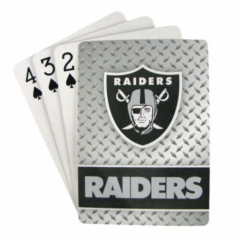 Las Vegas Raiders Playing Cards