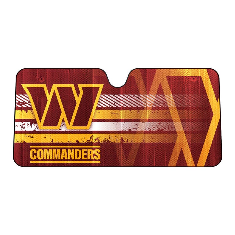 Washington Commanders Auto Sun Shade 59x27"