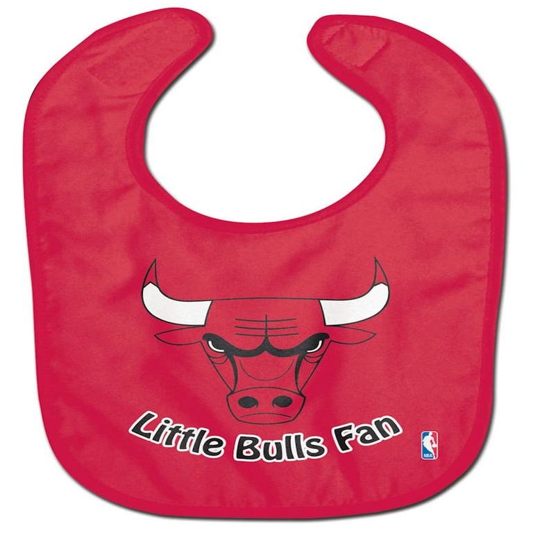 Chicago Bulls All Pro Little Fan Baby Bib