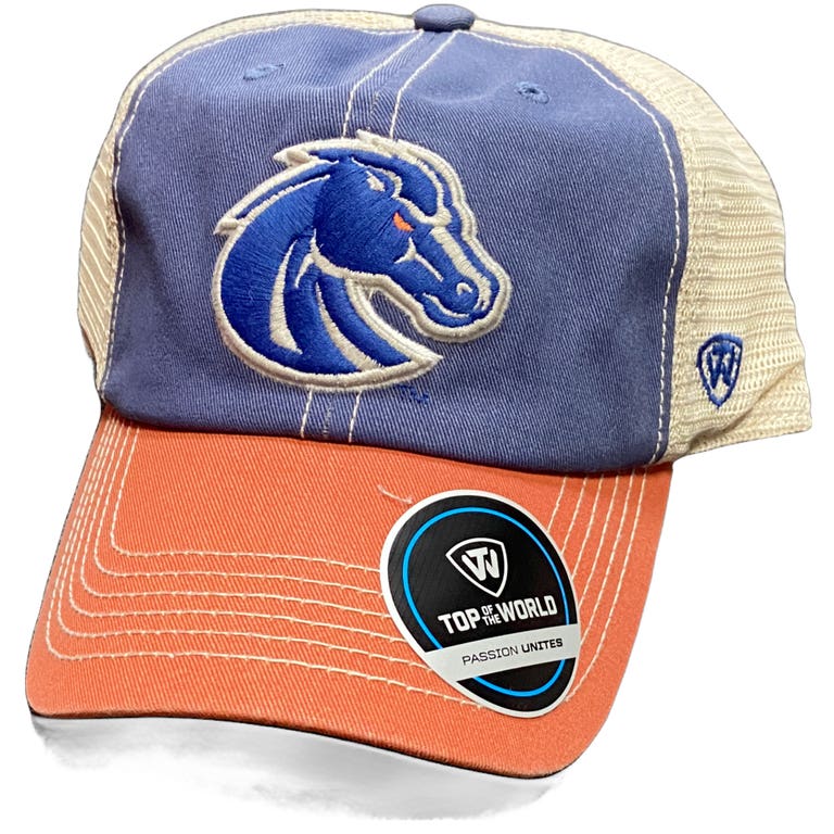 Boise State Denver Broncos Top of the World Trawler Snapback Hat